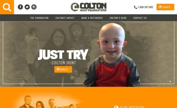 Colton Hunt Foundation Home Page