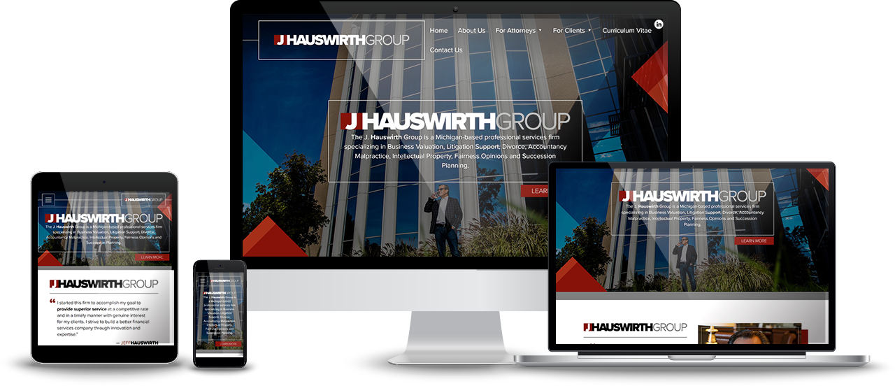 Law Firm website mockups